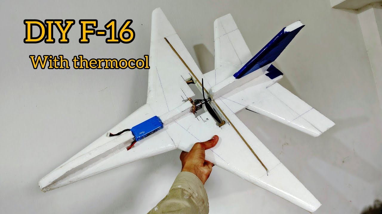 How to Build a DIY F-16 RC Jet (Step by Step)
