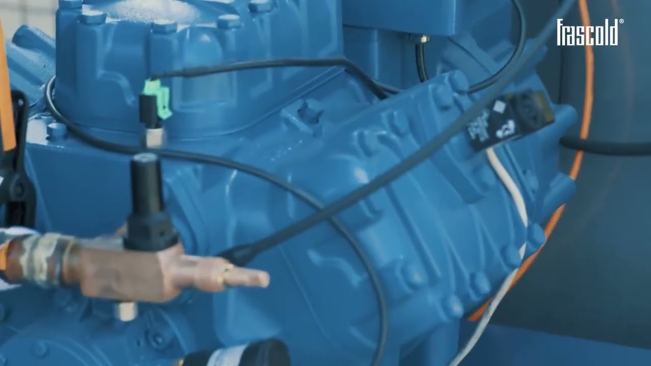 How to connect frascold compressor sensor prob and cables