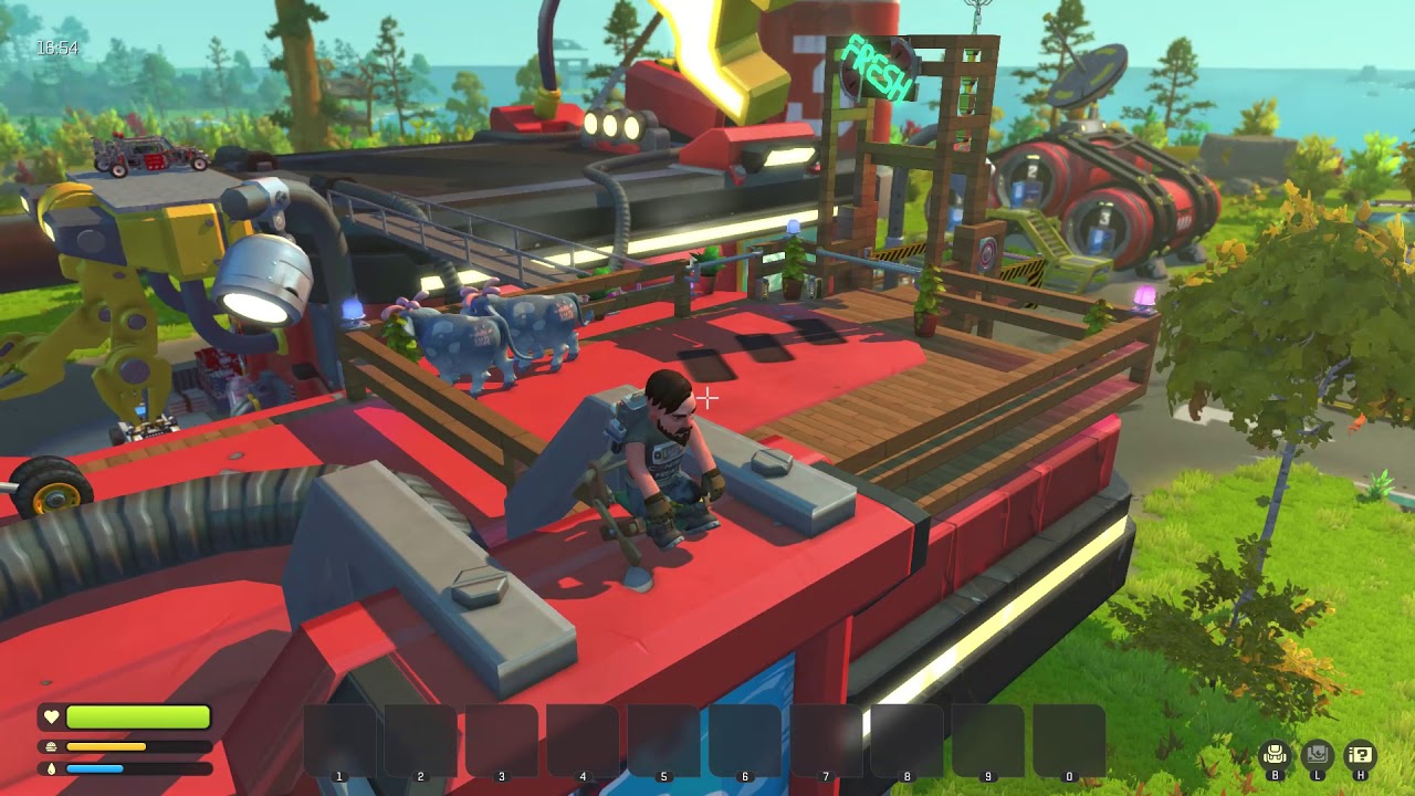 Zak Attack - Scrap Mechanic Survival - Base Setup