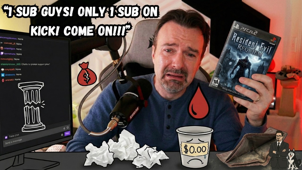Kid DSP Crys Over  Kick Support Crashes Out Over Resident Evil Requiem Low Support!