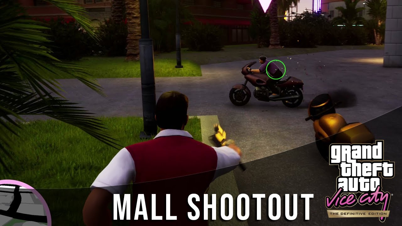 GTA Vice City Definitive Edition | Mall Shootout | PS5 | 4K 60FPS