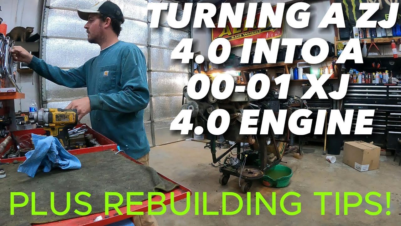 I Took A Terrible ZJ 4.0 Jeep Engine And Turned It Into A Desirable 00-01 XJ Engine!
