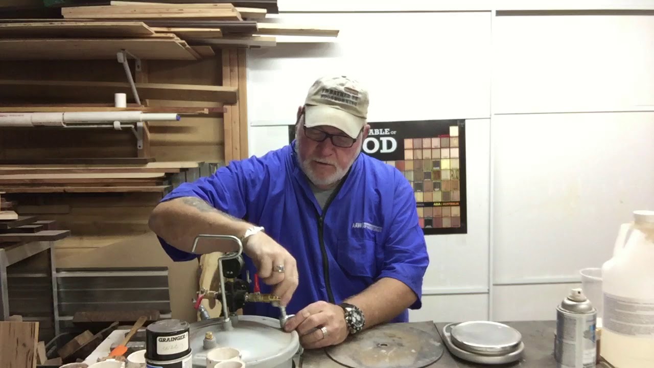 Resin Casting for wood turners in PVC Molds