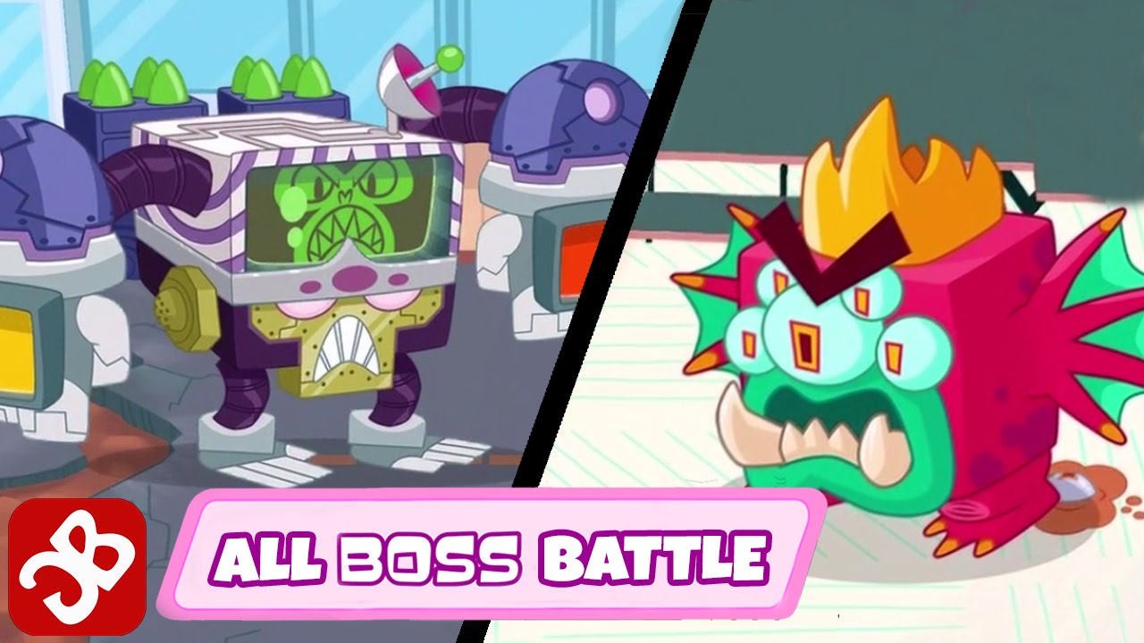Flipped Out - The Powerpuff Game - ALL BOSSES FIGHT!