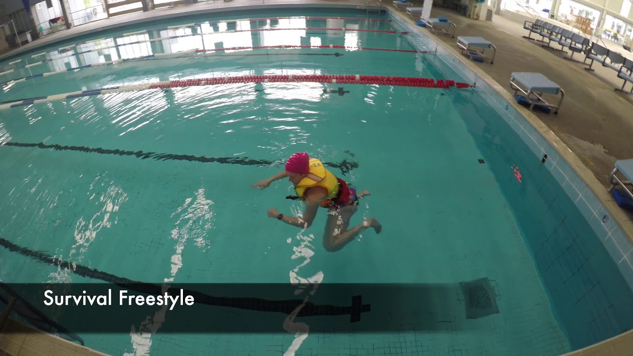 Swimming in a PFD