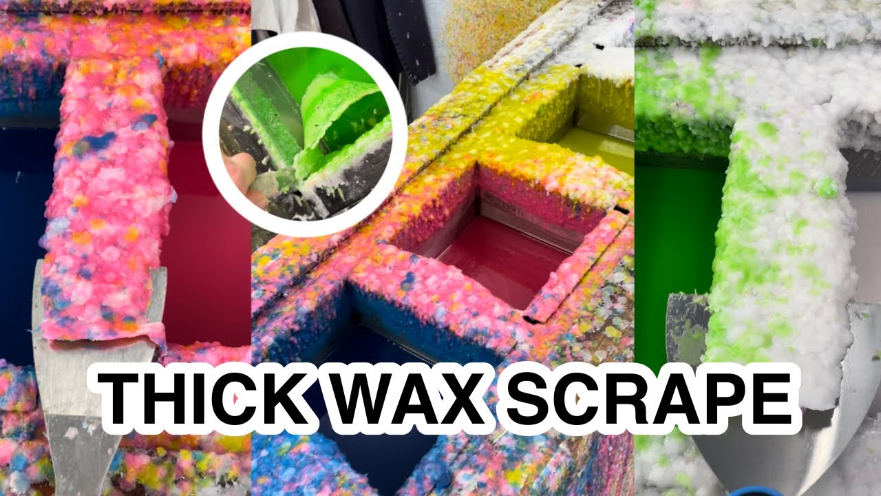 thick wax scrape compilation | scrapey scrapey