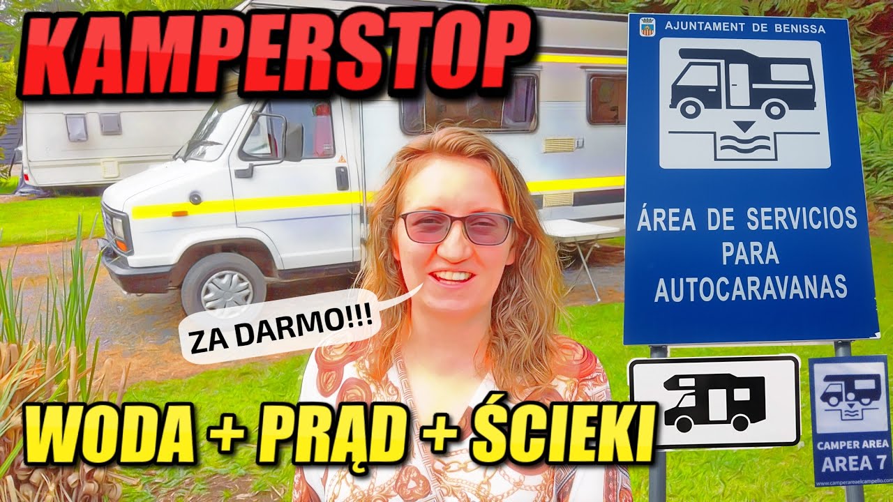 GDZIE NOCOWAĆ KAMPEREM za FREE - DARMOWE lub TANIE MIEJSCÓWKI DLA KAMPERÓW, PODRÓŻOWANIE W KAMPERZE!