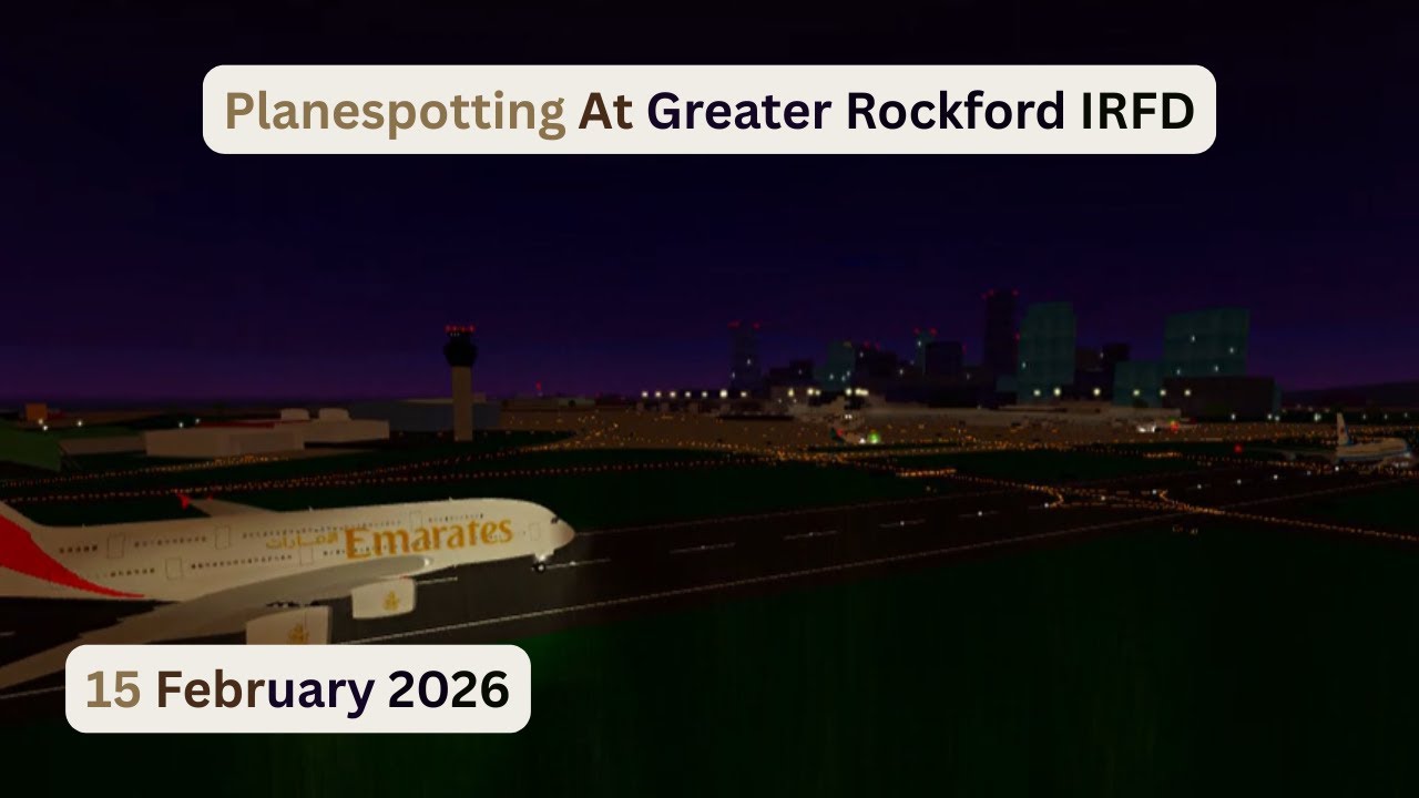 Planespotting At Greater Rockford IRFD 15 February 2026