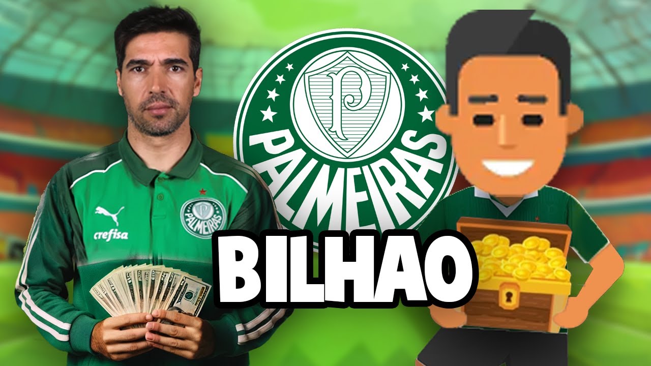 INVESTI 1 BILHÃO NO PALMEIRAS  EM 2267 | WORLD SOCCER CHAMPS