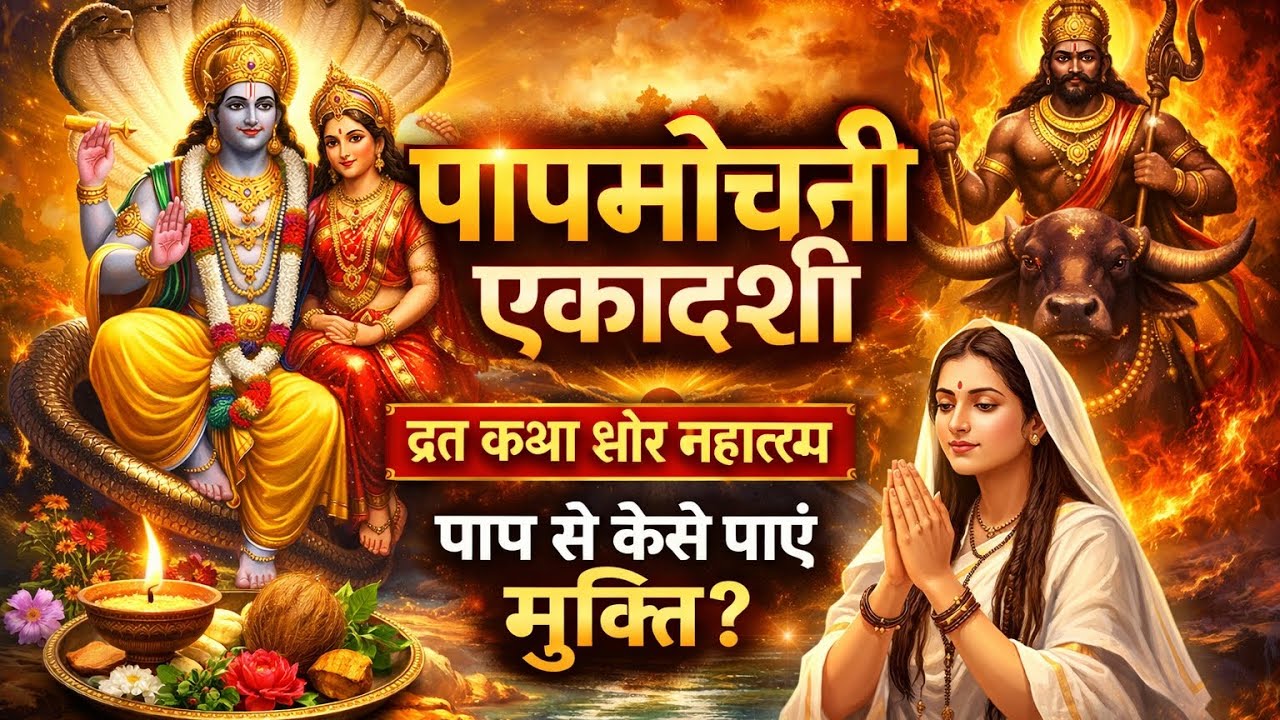 पापमोचनी एकादशी क्यों खास है? | १४ या १५ व्रत कब करना श्रेष्ठ||पापों से मुक्ति का अचुक उपाय