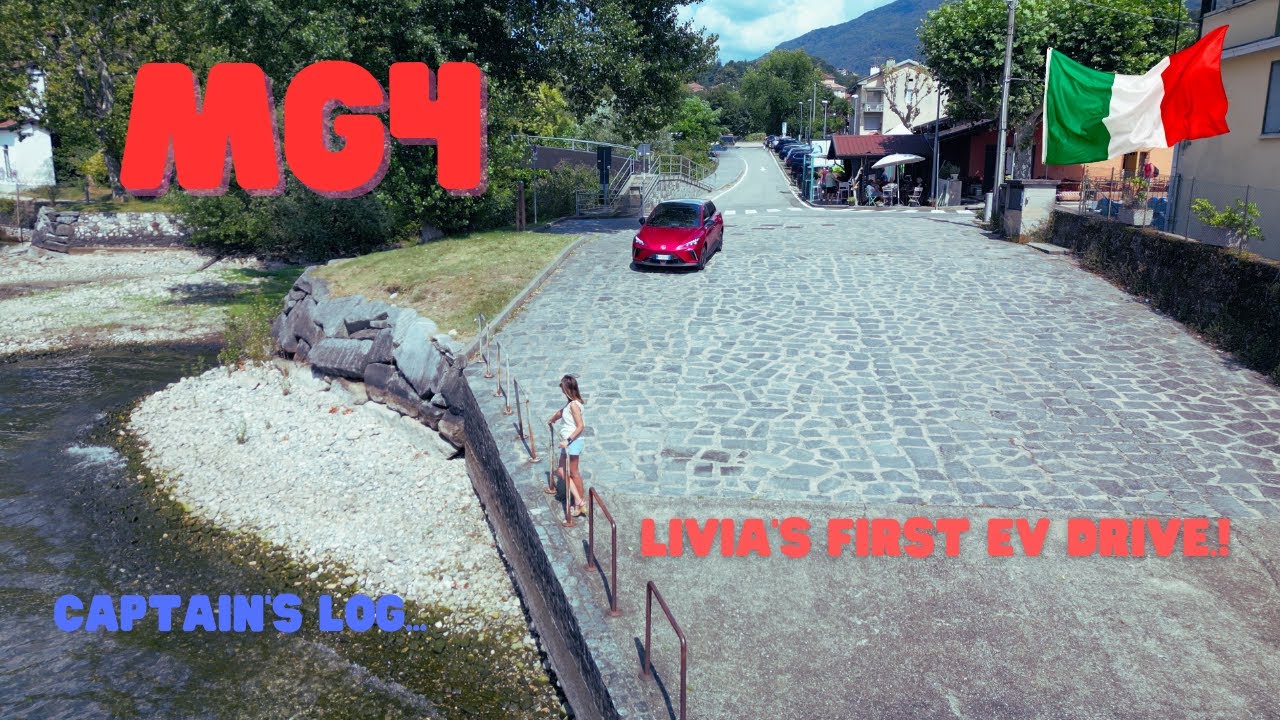 MG4 First drive..! Livia takes Rusty for her 1st EV experience...Will my heart take it 😁