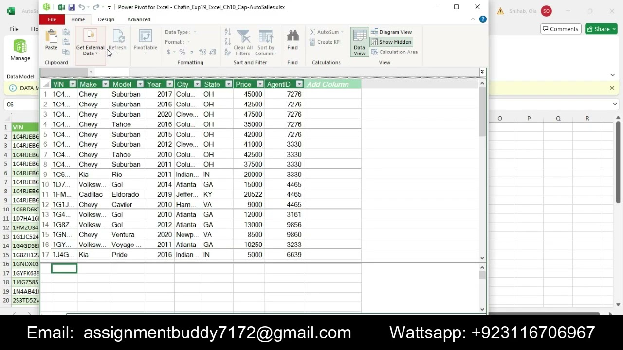 Exp19 Excel Ch10 Cap Auto Sales
