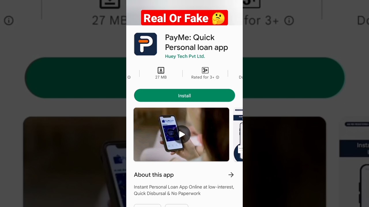 PayMe Personal Loan App ✅ Real Or Fake | PayMe Quick Personal Loan App Review