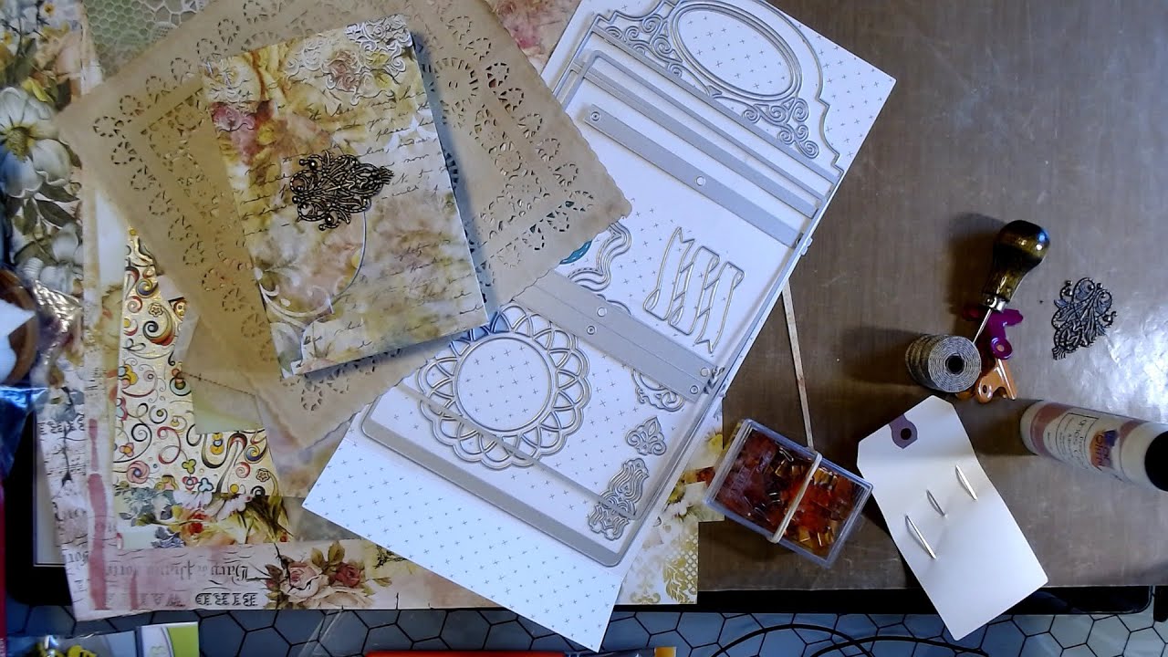 My latest project share using Studio Light Essentials Journal Die for Anna Wight's 