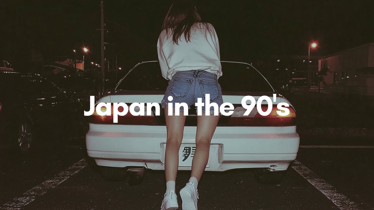 Japan in the 90's”beloved car”// retro vaporwave playlist🎧music to study/work-BGM for concentration