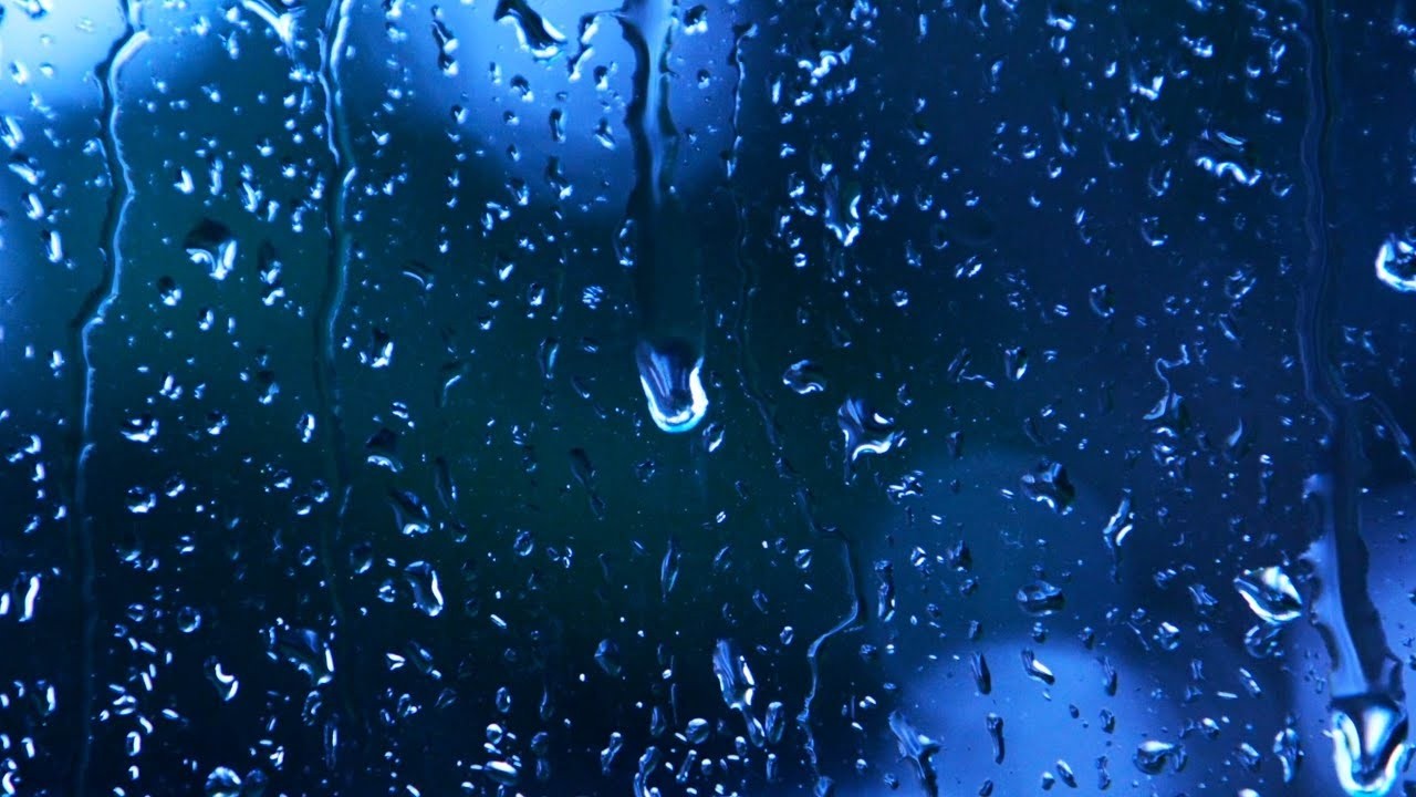 Drifting to Sleep with Rain Sound On WindowㅣPowerful Heavy Rain for Deep Sleep
