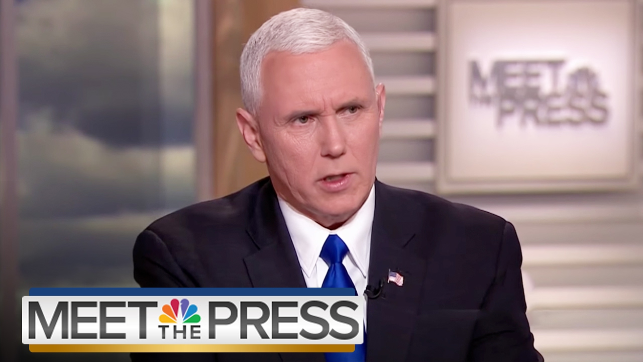 Mike Pence: Travel Ban On Solid Constitutional Ground (Full Interview) | Meet The Press | NBC News