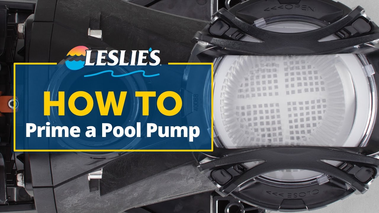How to Prime a Pool Pump | Leslie's