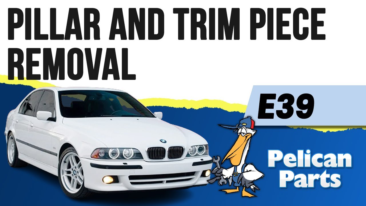BMW E39 5-Series Pillar Covers and Door Trim Removal | 1997-2003 525i, 528i, 530i, 540i and M5