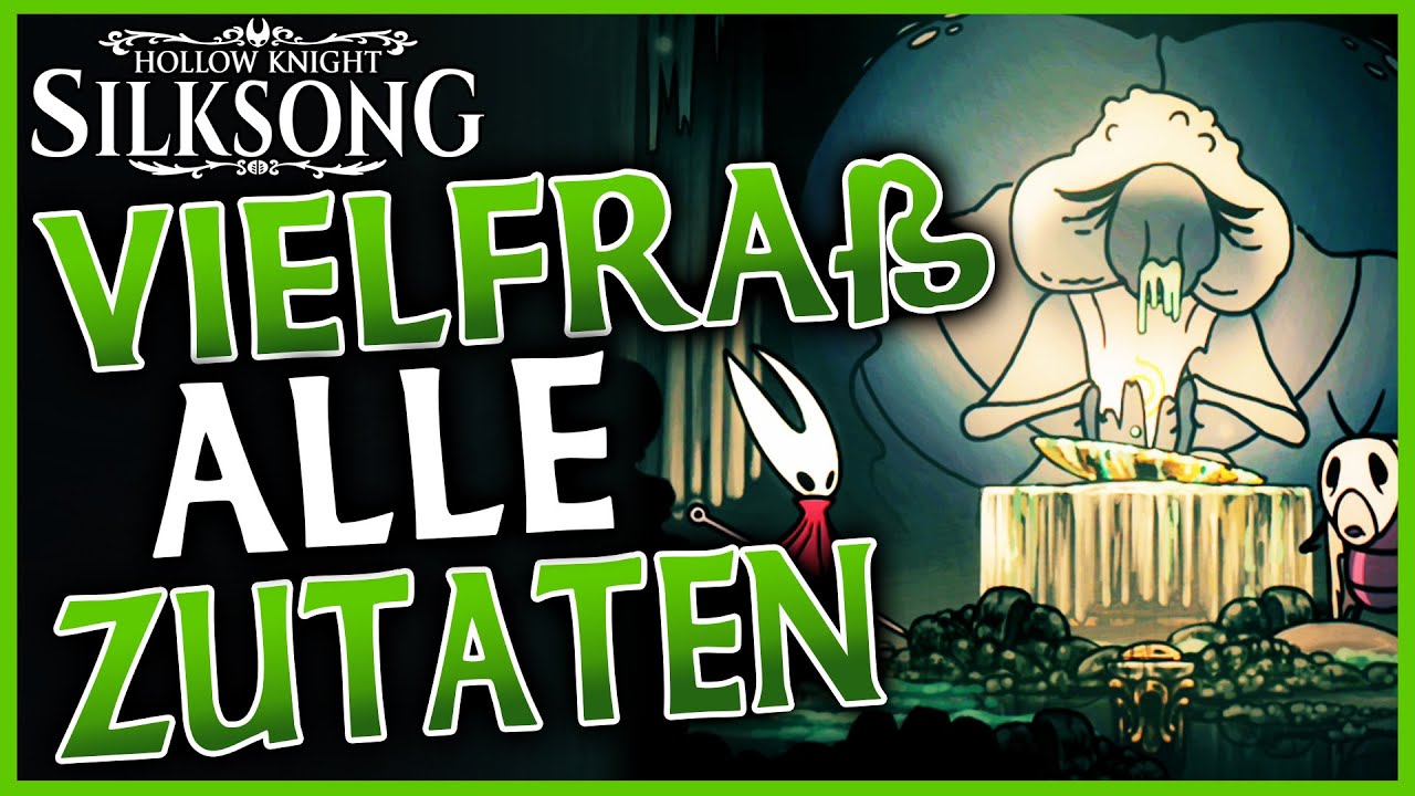 Alle 5 Delikatessen | Vielfraß Erfolg & Kurierspeck Weg | Hollow Knight: Silksong