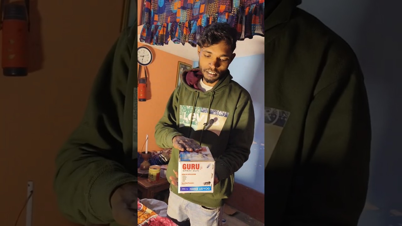 painting gun 🔫 unboxing