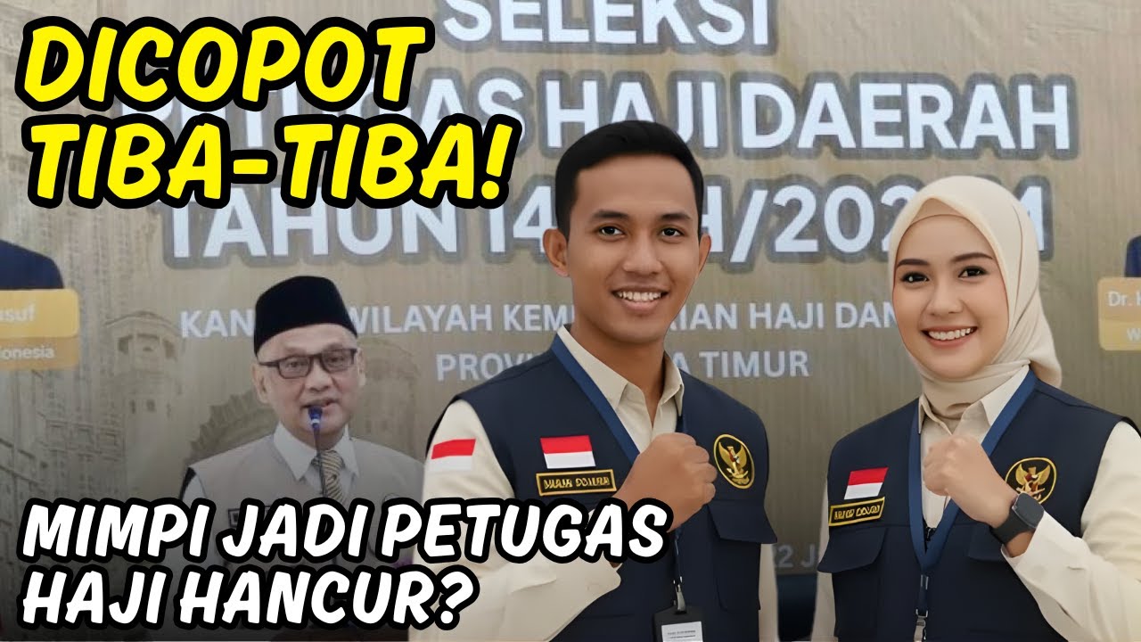 Dicopot Mendadak! Calon Petugas Haji 2026 Menangis, Ini Fakta Sebenarnya