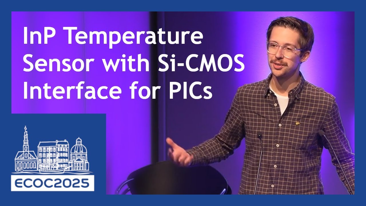 InP Temperature Sensor with Si-CMOS Interface for Photonic Integrated Circuits - ECOC 2025