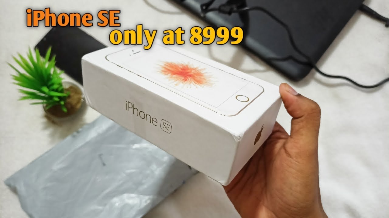 IPhone SE Unboxing & Review Refurbished || Apple SE Fancytech