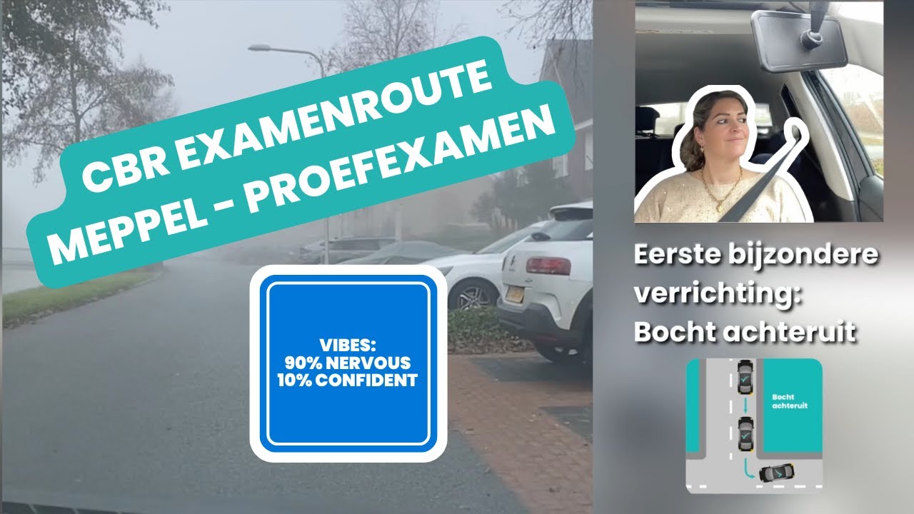 CBR Examenroute Meppel – Proefexamen met Leerling