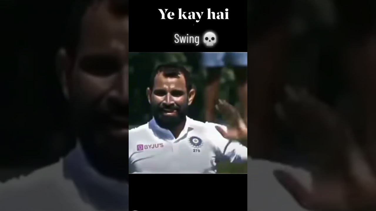 what a swing by shami #short #ytshort #viral #trending #cricket
