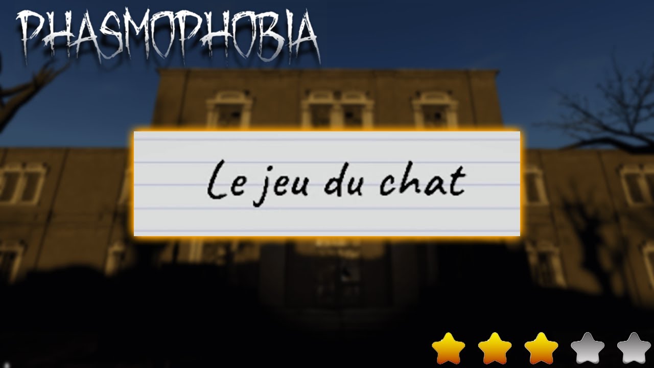 Le jeu du chat I Défi Hebdomadaire Phasmophobia FR