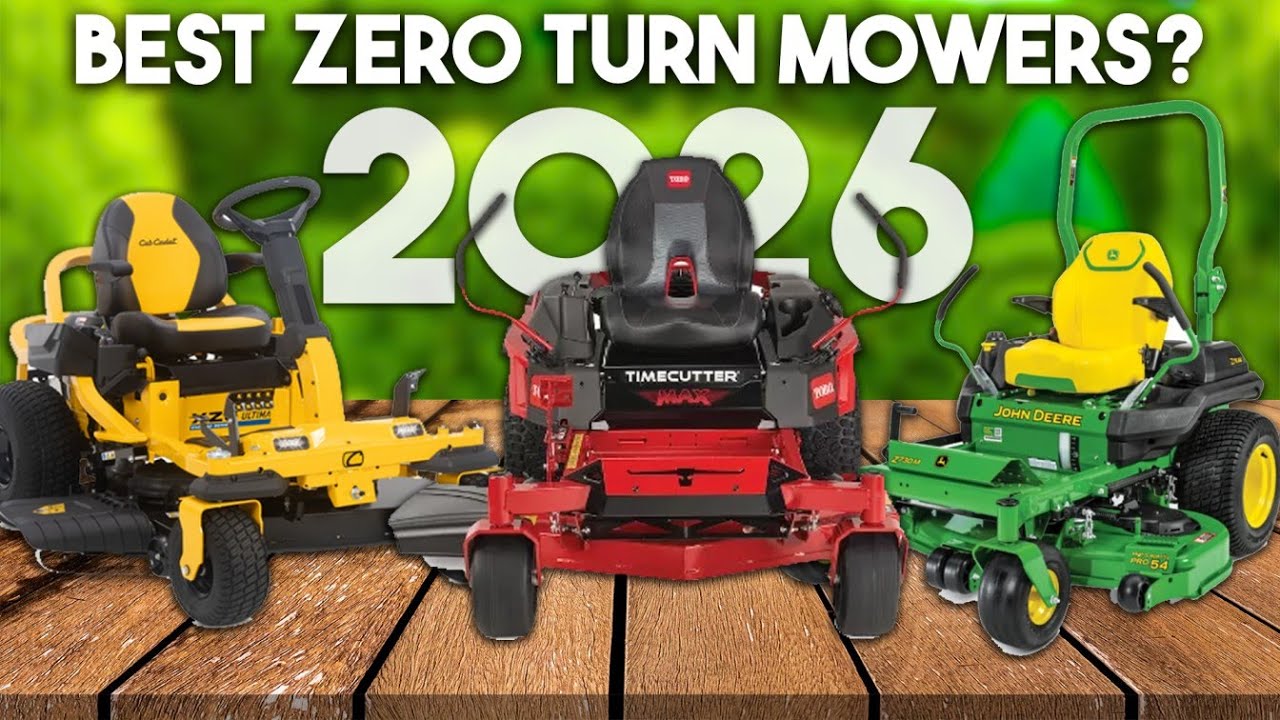 6 Best Zero Turn Mowers Under $4000 In 2026 - John vs Toro