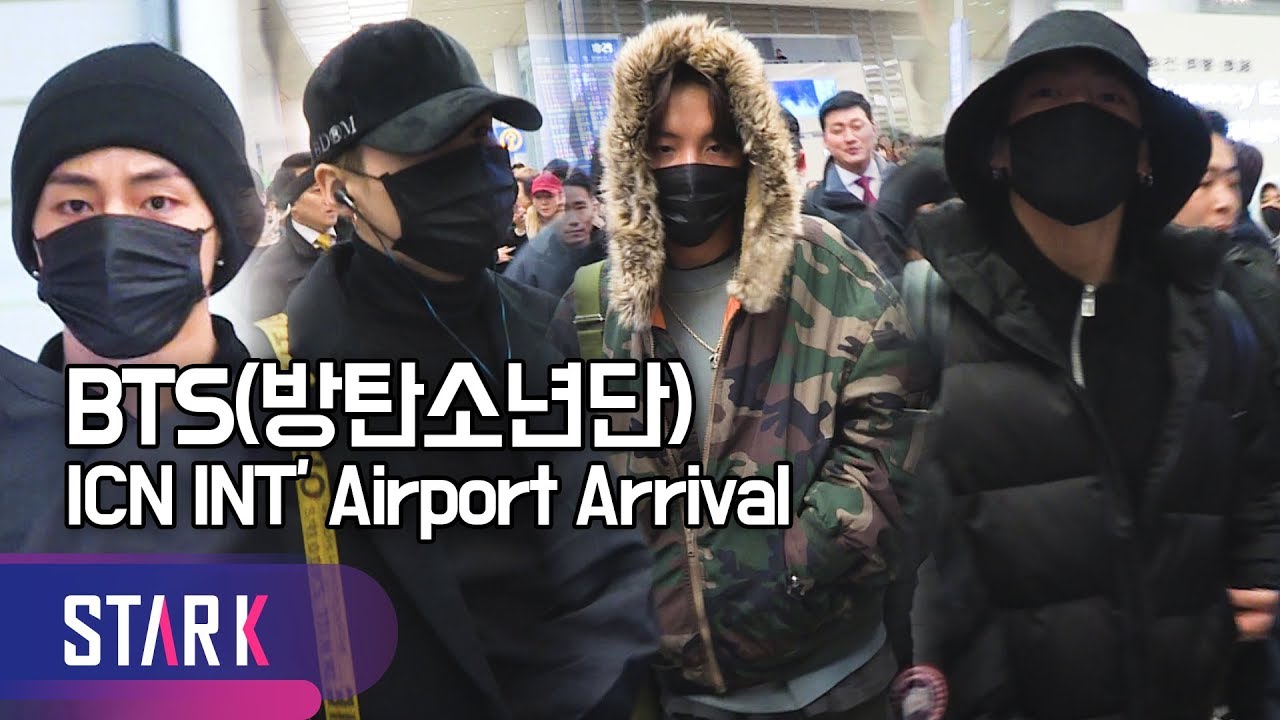 방탄소년단 그래미 마치고 입국, '값진 경험하고 왔어요' (BTS, ICN INT' Airport Arrival)