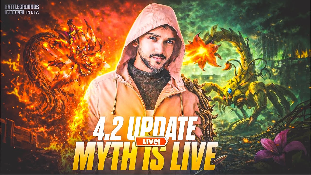 MYTH is LIVE BGMI - Conqueror Rank Push