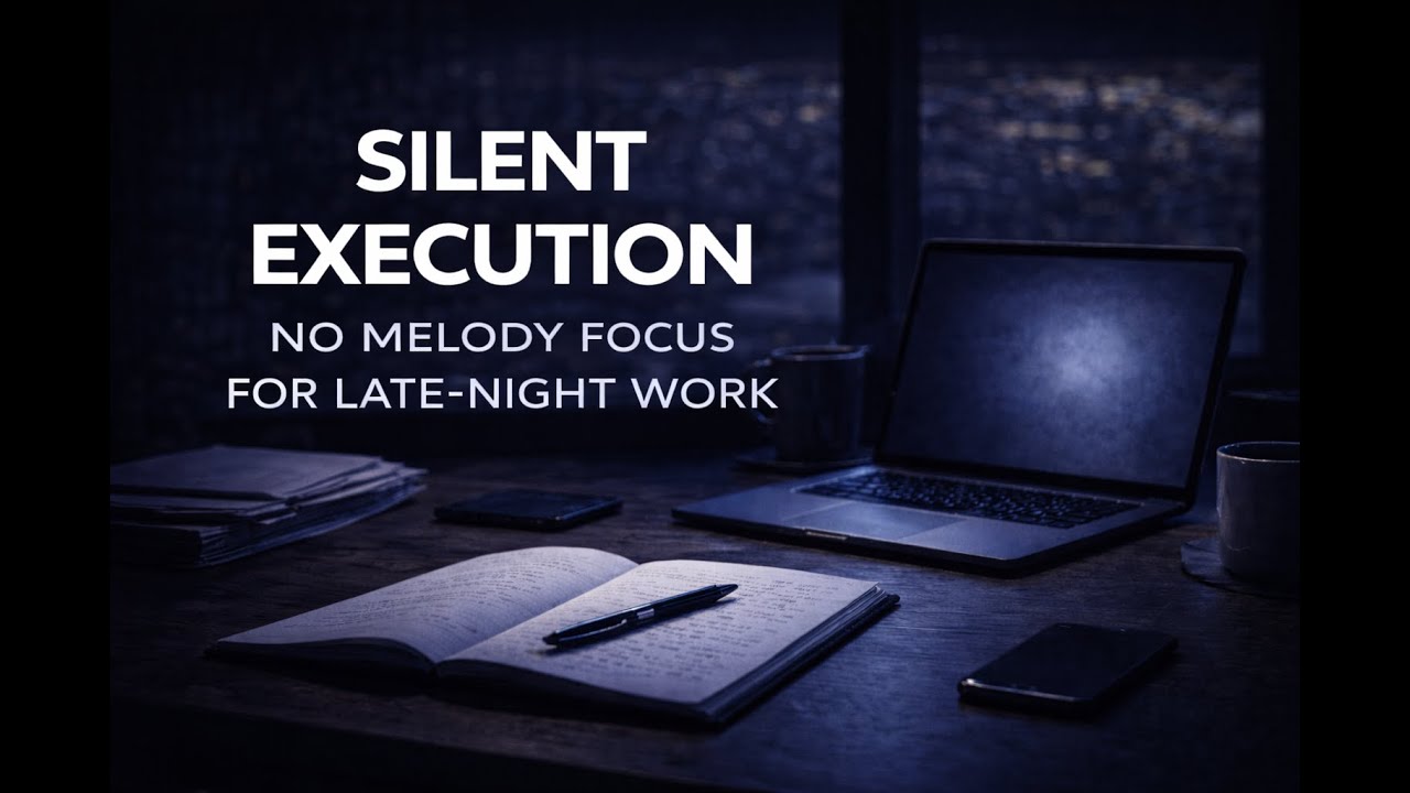 Silent Execution | No Melody Focus for Late-Night Work