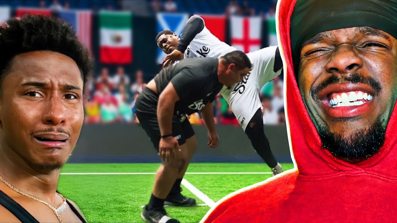 This Sport Got BANNED Across the World! (Oklahoma  Drills w/NO PADS ...REACTION 