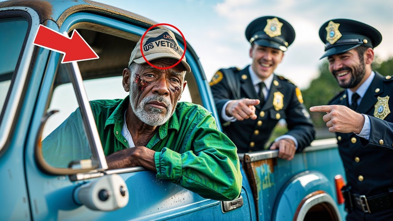 Racist Cops Stop Old Black Man’s Truck — One Hour Later, a Four Star General Steps Out of a Bl