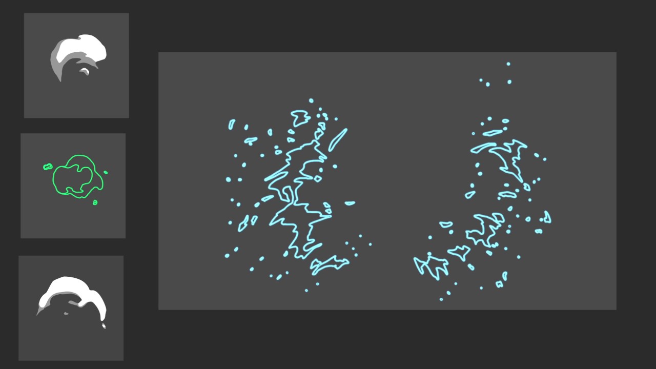 2D FX Animation Practise | Day 3