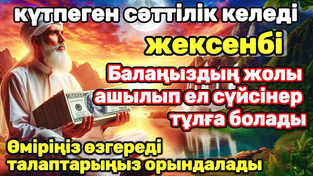 Өте күшті дұға жексенбі | сіздің өміріңіз әрқашан сәттілікке толы болады! Балаңыздың ІСІ алға басады