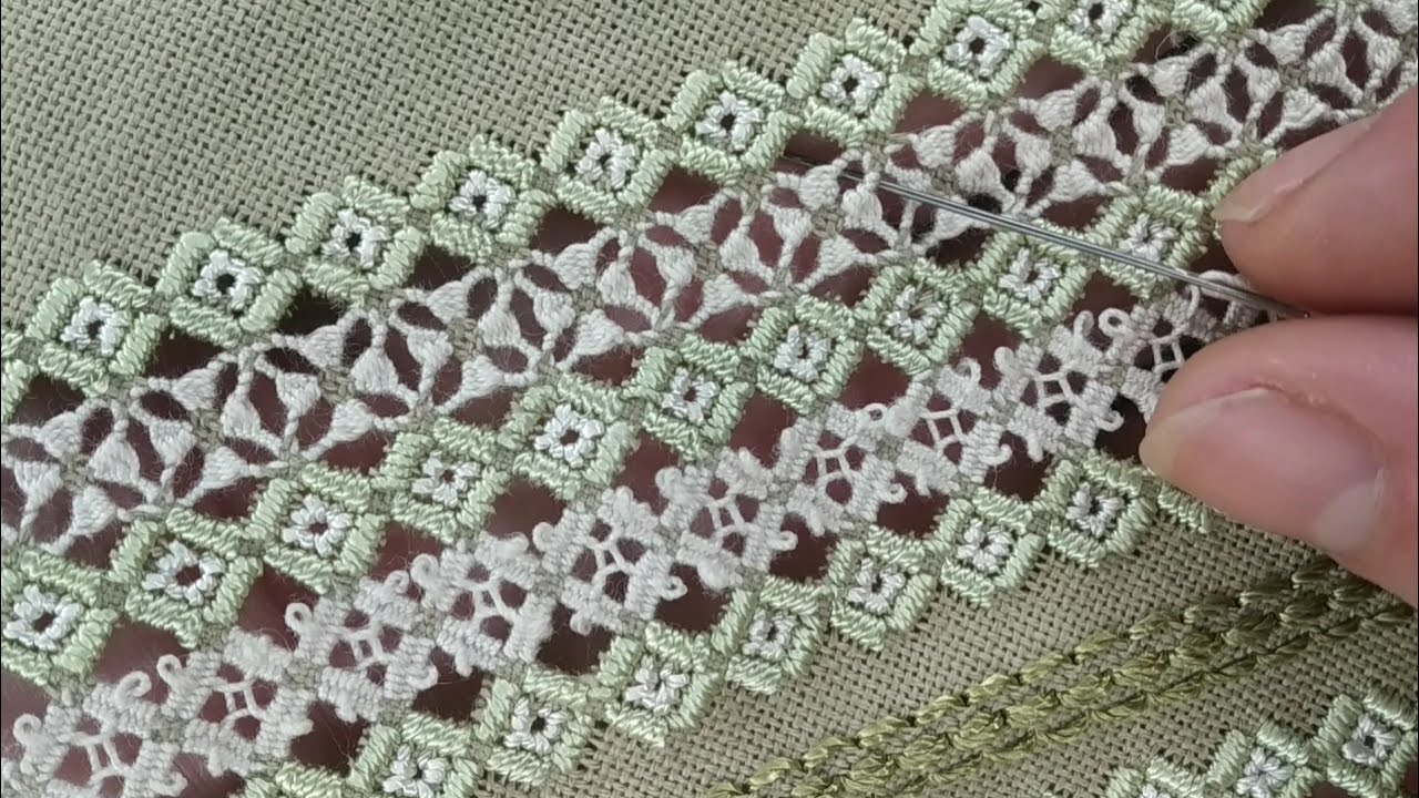 Ажурна вишивка| Хардангер| Hand embroidery|