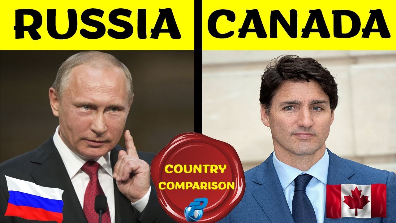 Russia Vs Canada Country Comparison in Hindi | Canada VS Russia in Hindi 2024