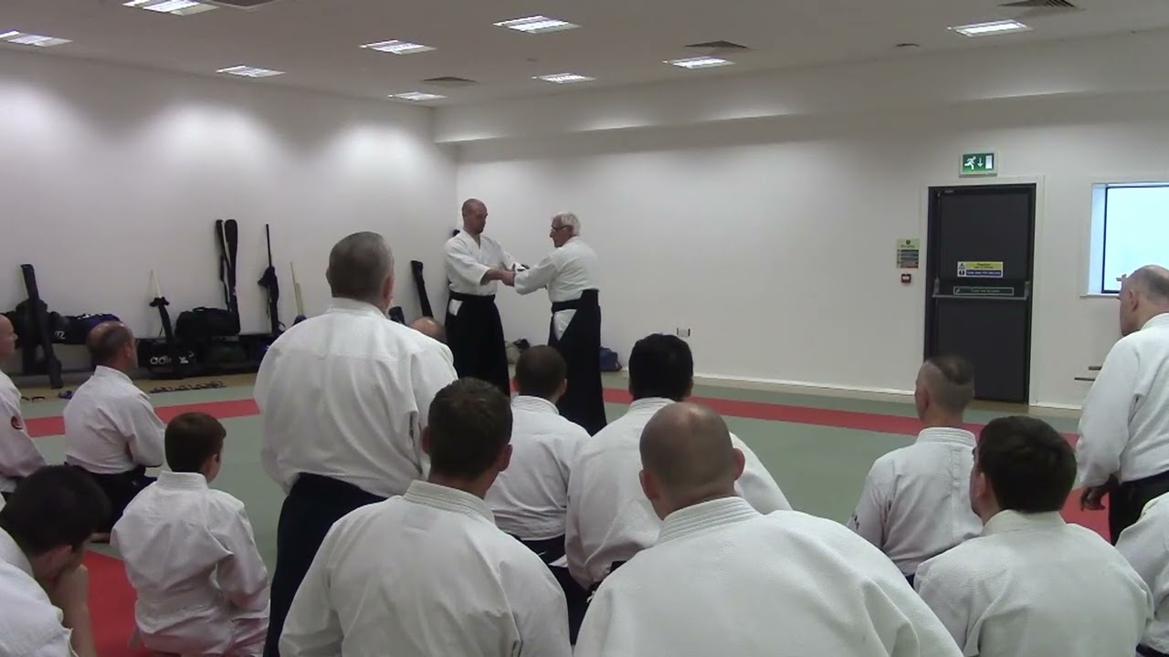 White Rose Aikikai - Memorial Course for Jo Cox - Clip 04 - Terry Bayliss Shihan