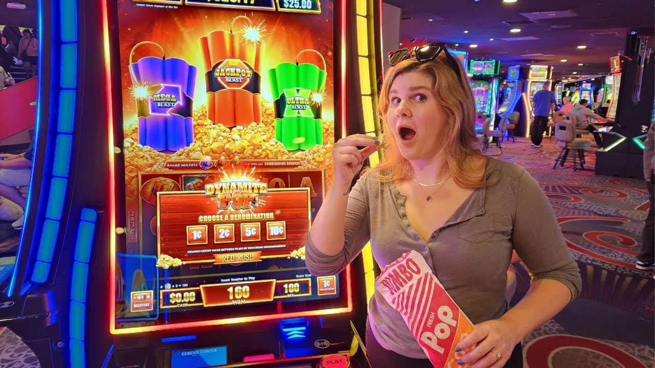 EXPLOSIVE Slot Wins at Circus Circus in Las Vegas! 💥