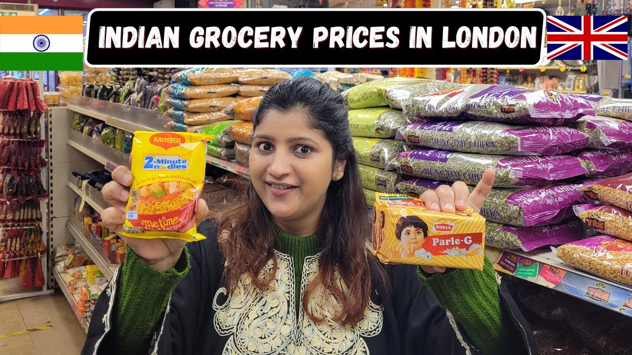 Shopping Parle G, Maggie, Ghee and Dhaniya in London | Indian store in UK