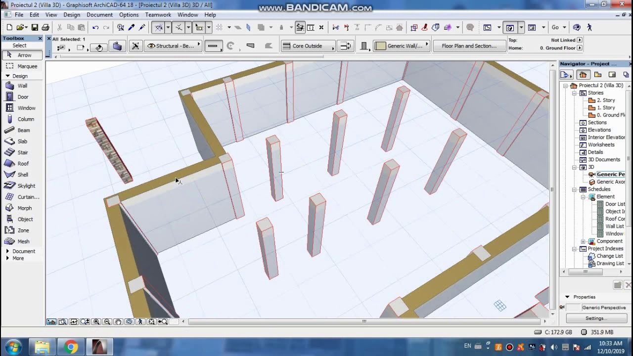 3D House design in ArchiCAD [Part 1] / Proiectare Casa 3D în ArchiCAD [Partea 1]