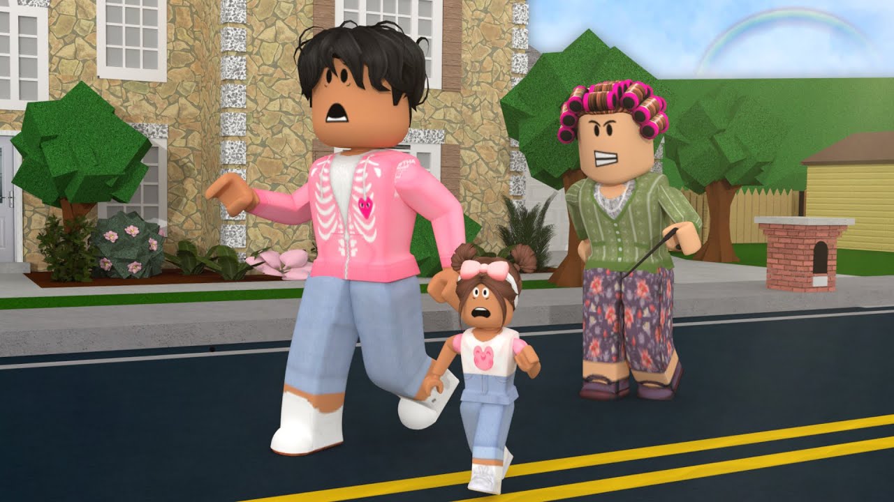 Toddlers Crazy Grandma CAME OVER?!  *SHE TRIED TO TAKE HER!* | Roblox bloxburg Roleplay