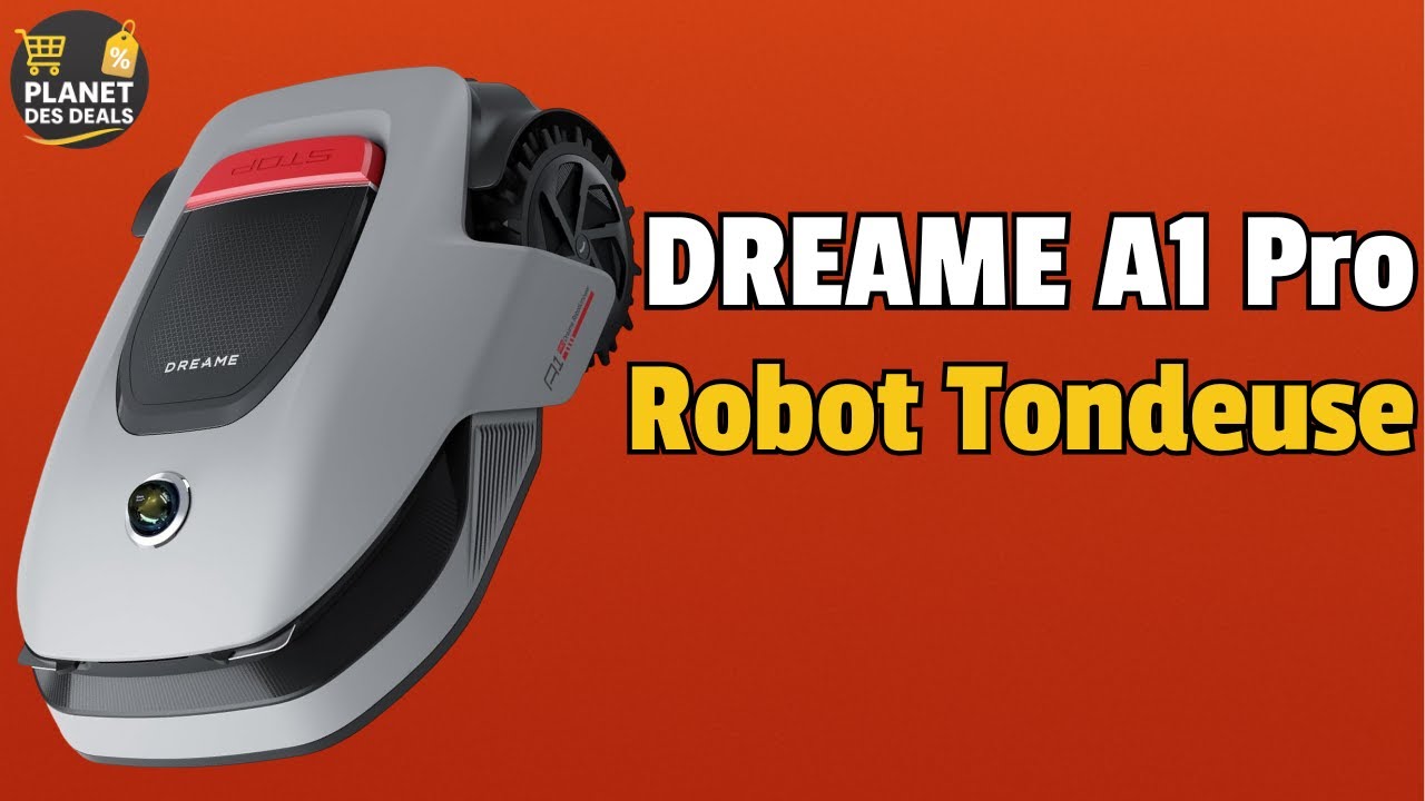 🤯 DREAME A1 Pro Robot Tondeuse : TEST CHOC ⚡ AVIS & PRIX