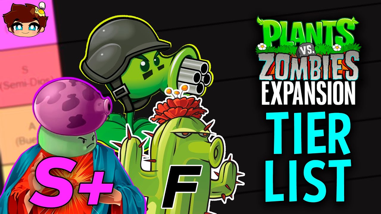 Hice una TIER LIST de Plants Vs. Zombies EXPANSION MOD