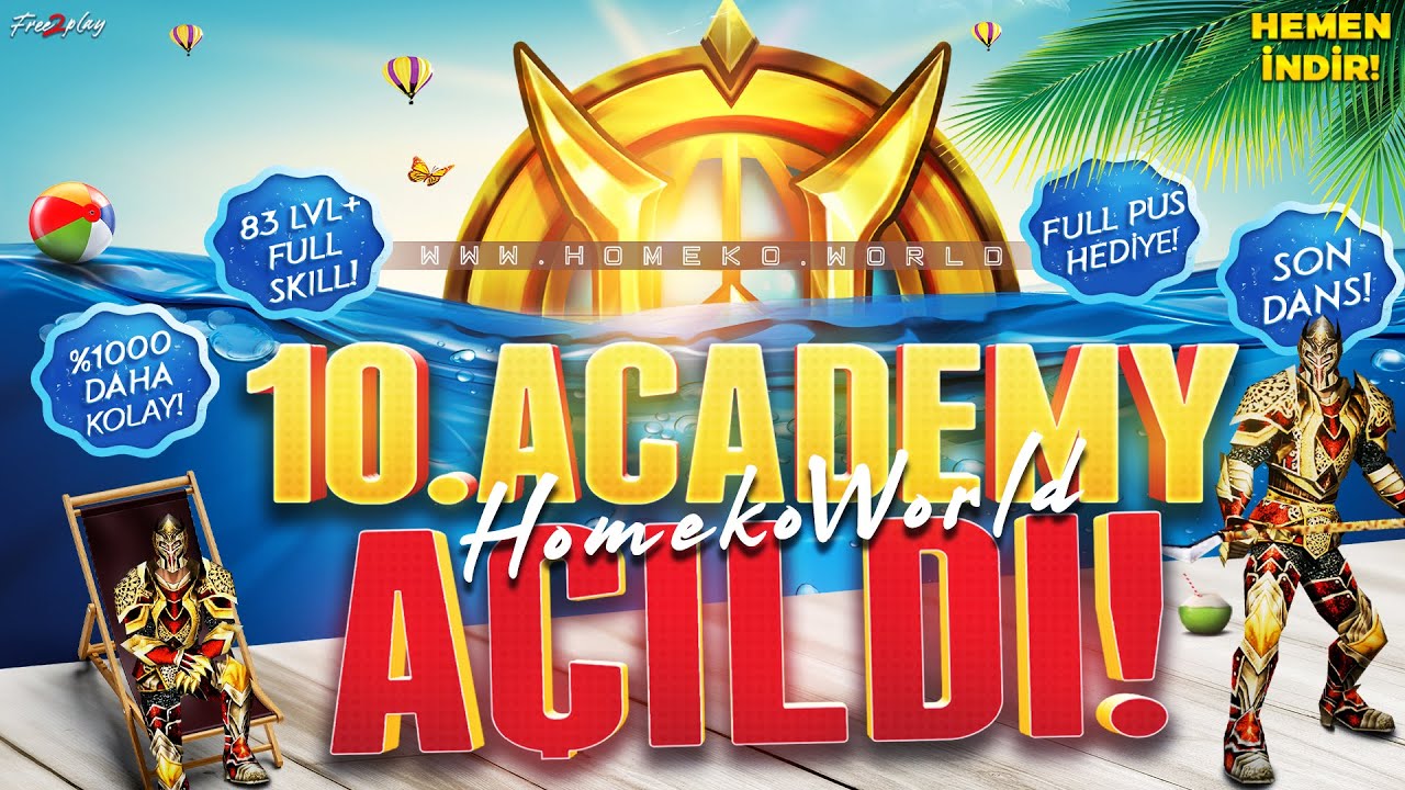 HomekoWorld 10 Kat Daha Kolay 10.Academy A&ccedil;ıldı! | Full PUS Hediye!  Kudur K&ouml;pek