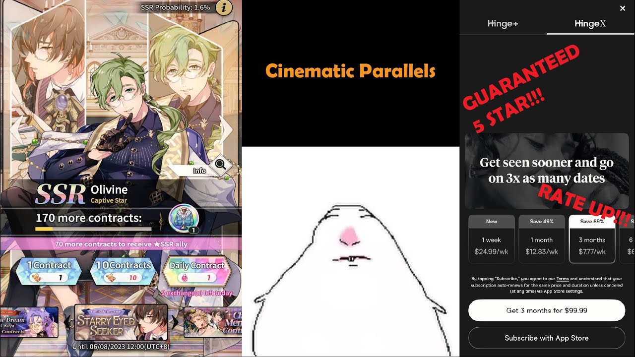 Modern Dating Apps are Literally Gacha Games